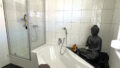 Tageslicht-Badezimmer