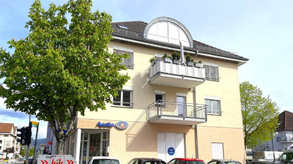 Blick auf die Wohnung