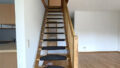 Treppe ins Dachstudio