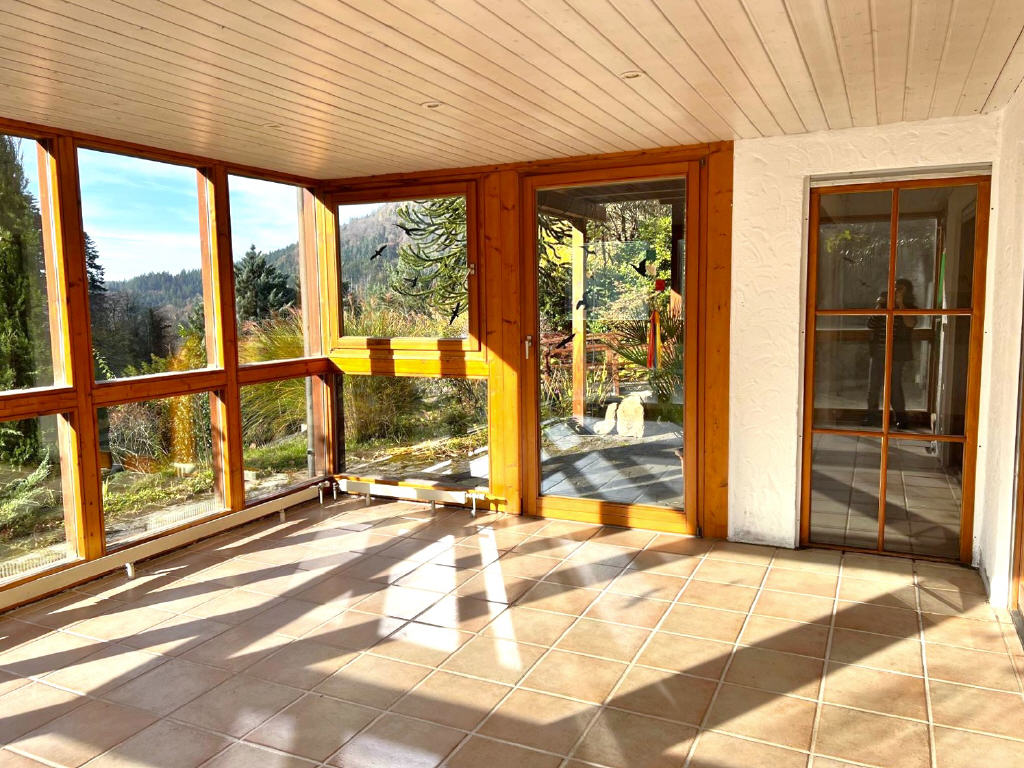 UG: Wintergarten mit Zugang zur Terrasse