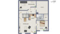 DG: Studio mit Zugang zum Balkon mit traumhafter A