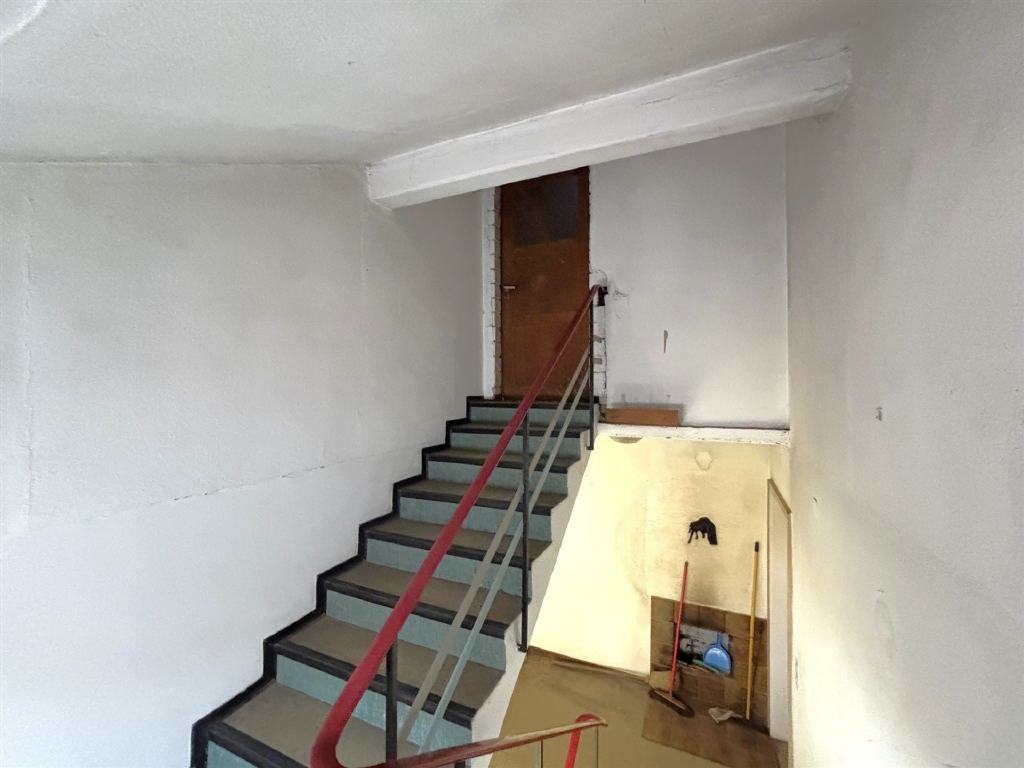 Treppenaufgang in den Dachspitz