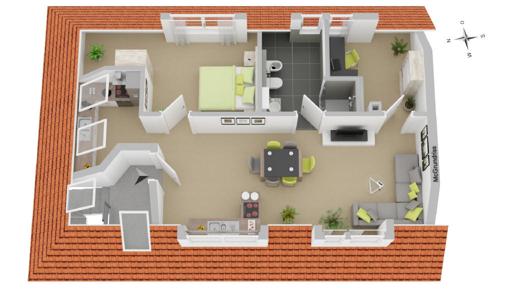 Grundriss Dachgeschoss