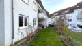 Terrasse und Gartenanteil