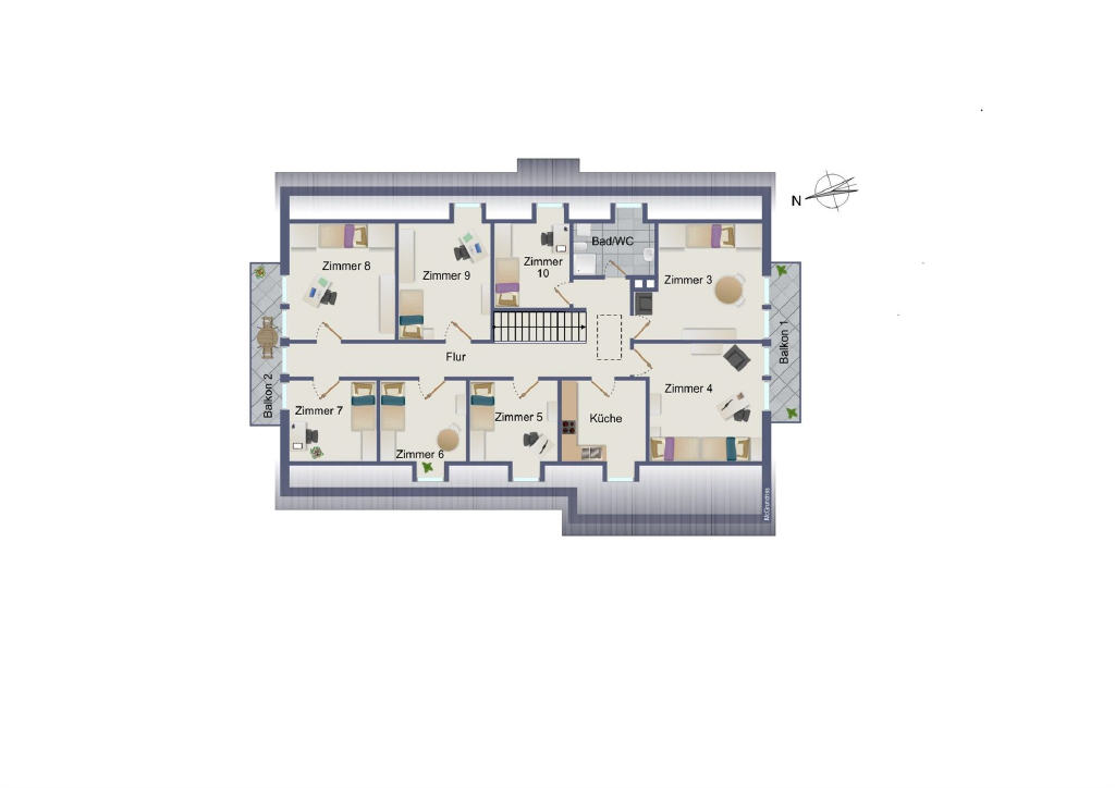 Grundriss DG