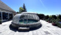 Pool-Haus mit PV-Anlage