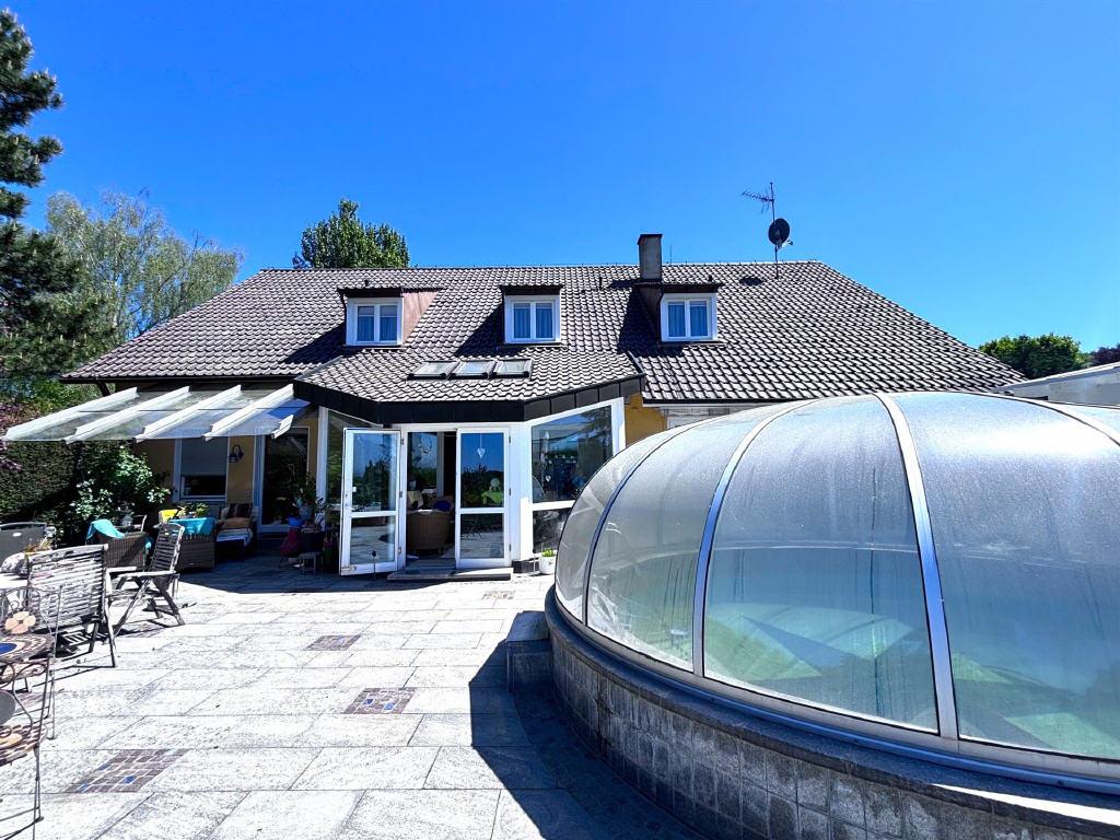 Sicht auf Wintergarten II