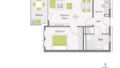 Grundriss 2-Zimmer-Wohnung