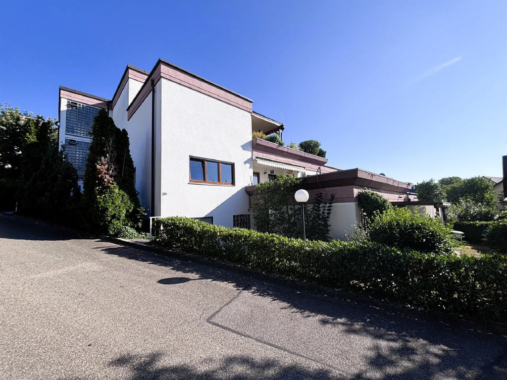 Blick zur Wohnung