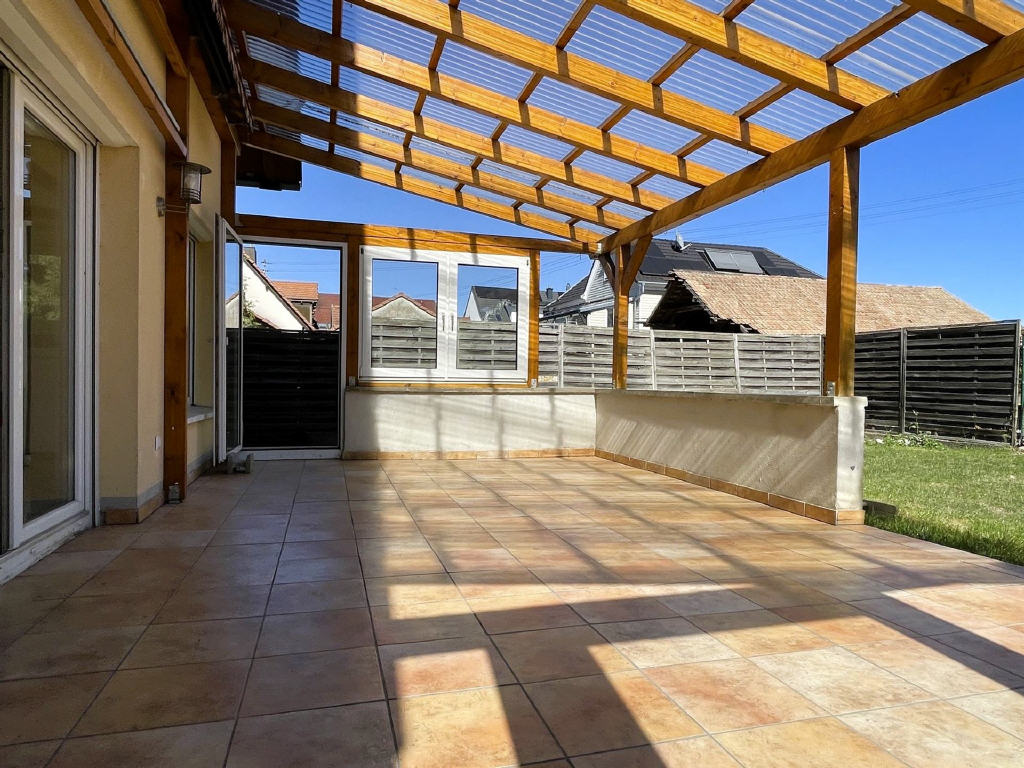 Überdachte Terrasse