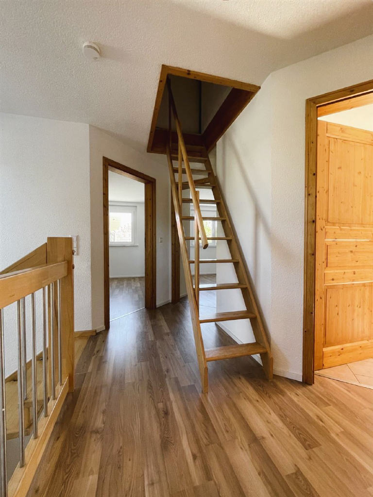 Treppe zum Dachspitz