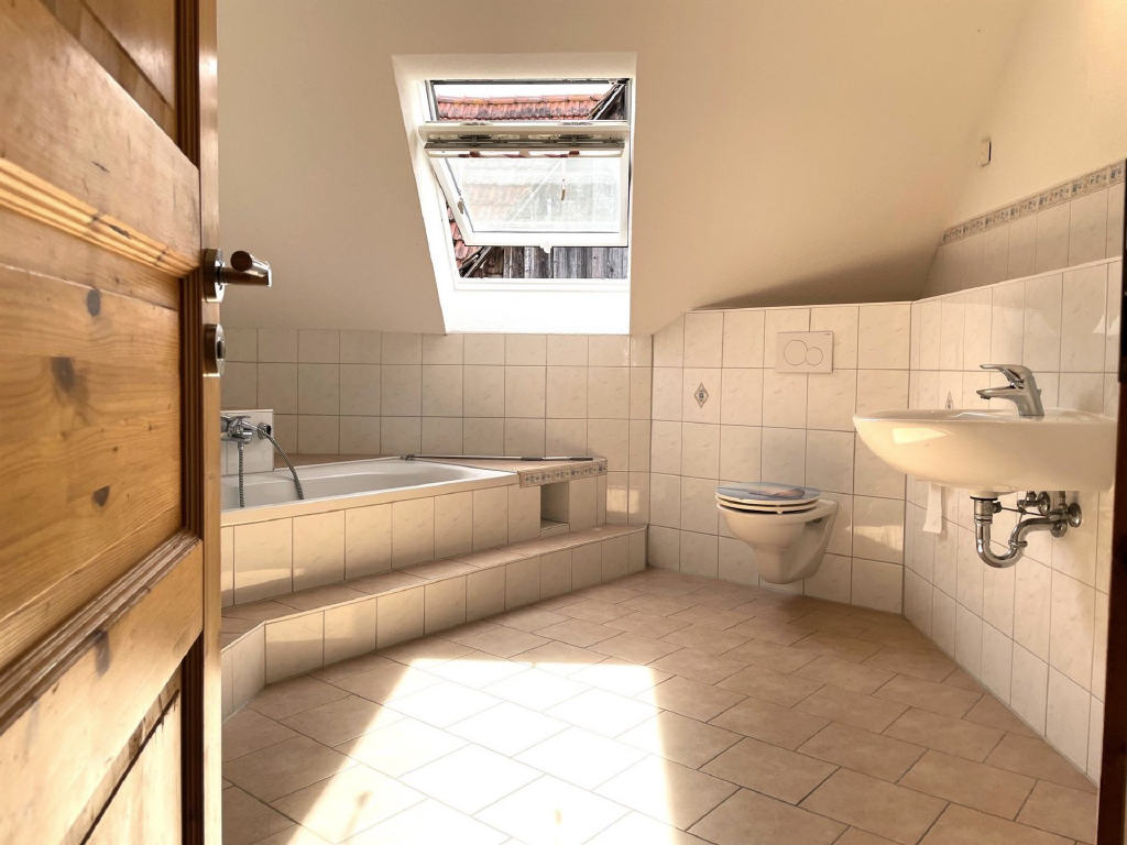Tageslicht-Badezimmer