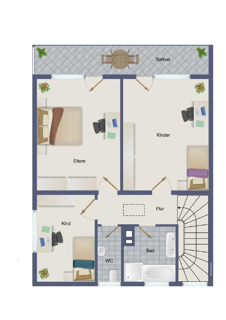 Grundriss OG
