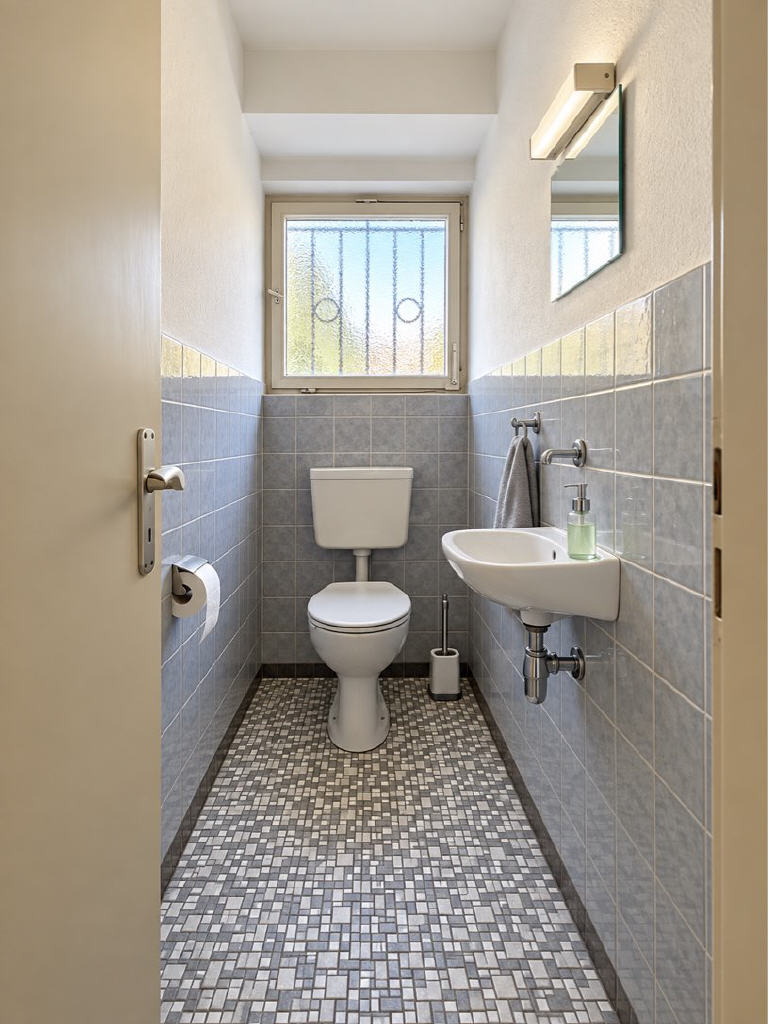 EG: Tageslicht-Gäste-WC